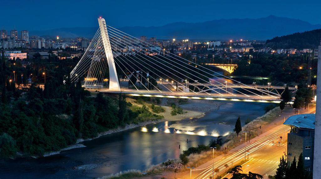 Podgorica Millenium Bridge (Montenegro Tourist Office)